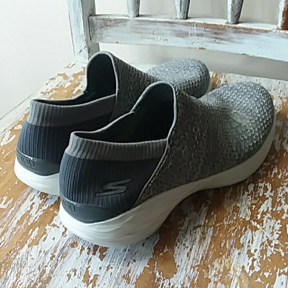 you by skechers grey